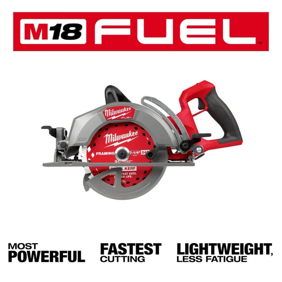 Milwaukee Tools M18 FUEL™ 7-1/4" Rear Handle Circular Saw Kit 2930-21HD