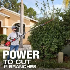 Milwaukee Tools M18 FUEL Extended Pole Articulating Hedge Trimmer Kit 3035-21