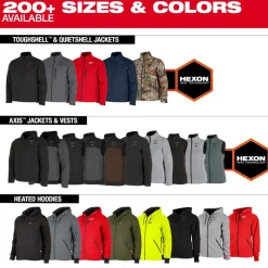 Milwaukee Tools M12 Heated Axis Jacket Grey, Kit M102G