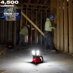 Milwaukee Tools M18 ROVER Triple-Panel Area Light 4500 Lumens AC/DC Power (Bare Tool) 2368-20