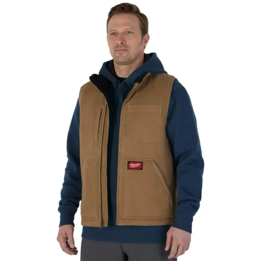 Milwaukee Tools Midweight Pullover Hoodie Brown 351BR