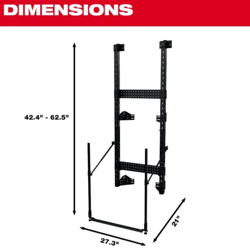 Milwaukee Tools PACKOUT™ Rack Frame (Stationary or Vehicle Mount) 48-21-8010
