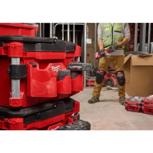 Milwaukee Tools PACKOUT Tool Box M12 Battery Rack Attachment 48-22-8604