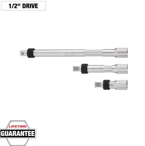 Milwaukee Tools 3pc 1/2” Drive Locking Extension Set 48-22-9362