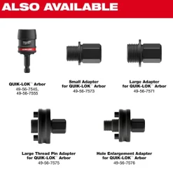 Milwaukee Tools 12PC QUIK-LOK Hole Dozer GP Kit 49-22-4702