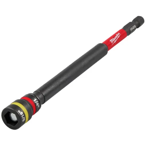 Milwaukee Tools SHOCKWAVE™ Impact Duty 1/4” and 5/16” x 6” QUIK-CLEAR™ 2-in-1 Magnetic Nut Driver 49-66-4745