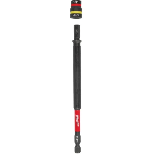 Milwaukee Tools SHOCKWAVE™ Impact Duty 1/4” and 5/16” x 6” QUIK-CLEAR™ 2-in-1 Magnetic Nut Driver 49-66-4745