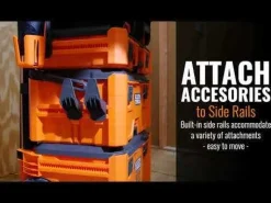 MODbox Rolling Toolbox w/ Medium and Three Drawer Toolbox Bundle