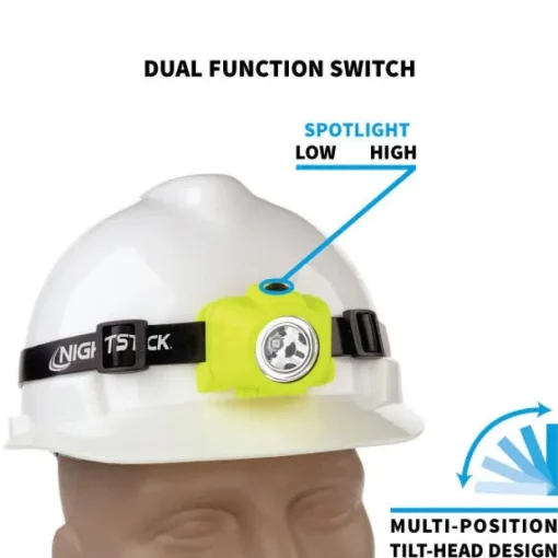 Nightstick Intrinsically Safe Headlamp Dual-Function 90 Lumens (3x AAA) XPP-5450G