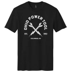 Ohio Power Tool Archlogo Short Sleeve T-Shirt, Black ARCHLOGO-BLACK