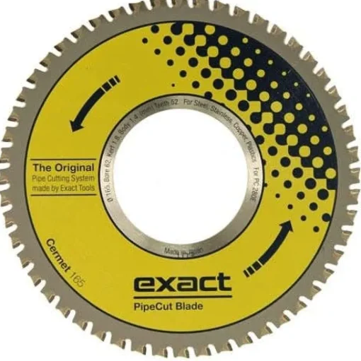 PipeCut 360 Pro Series (3"- 14") Pipe Cutter Circular Saw 6.5"-7.5" Blade Roller System w/ Cermet 165 Pipe Cutting 6.5" Blade