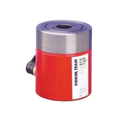 Power Team 20 Ton Hydraulic 3" Single Acting Cylinder Center Hole RH203