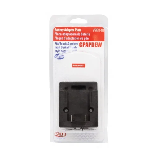 Reed + DeWalt 20V Pump Stick Water Transfer & DeWalt Battery Adapter Plate 08140 & 98140