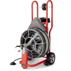 RIDGID K-750R Drain Cleaning Machine w/ 5/8" x 100' HD Cable 83557