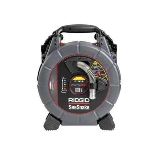 RIDGID SeeSnake microREEL APX CS6x VERSA 100' Mid-Flex Cable TrueSense Camera 70808 + 64968