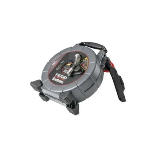 RIDGID SeeSnake microREEL APX CS6x VERSA 100' Mid-Flex Cable TrueSense Camera 70808 + 64968