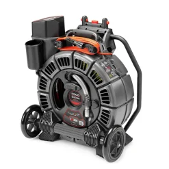 RIDGID SeeSnake rM200A CS12x Monitor 200' Mid-Stiff Cable Self-Leveling Camera 63658 + 57288