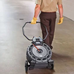 RIDGID SeeSnake rM200A CS12x Monitor 200' Mid-Stiff Cable Self-Leveling Camera 63658 + 57288