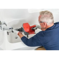 RIDGID Tools K-46 Cordless SinkSnake Deluxe Kit with 5/16