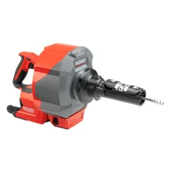 RIDGID Tools K-46 Cordless SinkSnake with 5/16" x 25' IC Cable, 18V 2.5Ah Battery & Charger 78053
