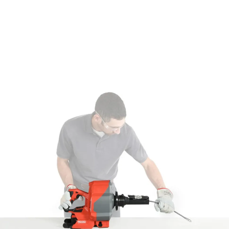 RIDGID Tools K-46 Cordless SinkSnake with 5/16" x 25' IC Cable, 18V 2.5Ah Battery & Charger 78053
