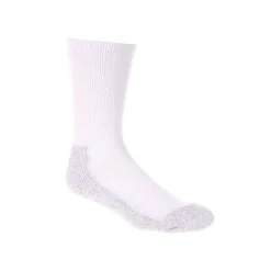 Rocky Boots 4 Pack Cotton Crew Sock White, Large GB3003S-WTG-LR