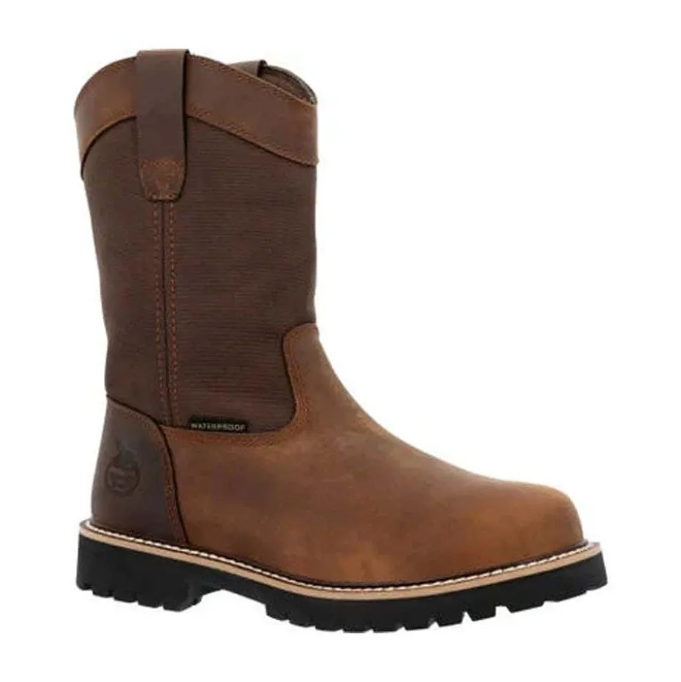 Rocky Boots Woman's Core 37 Waterproof Work Boot - Brown GB00638-W