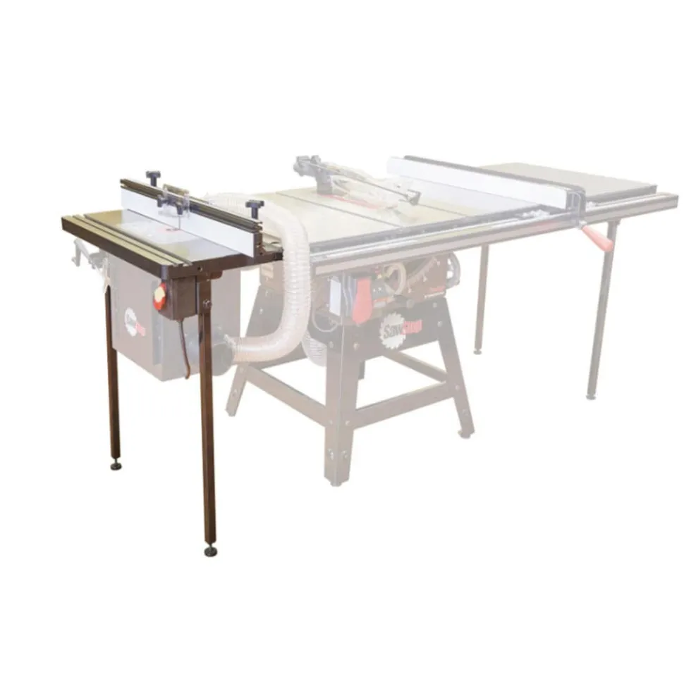 SawStop Table Saws SawStop 27" In-Line Cast Router Table Assembly for PCS Table Saws RT-TGP RT-TGP