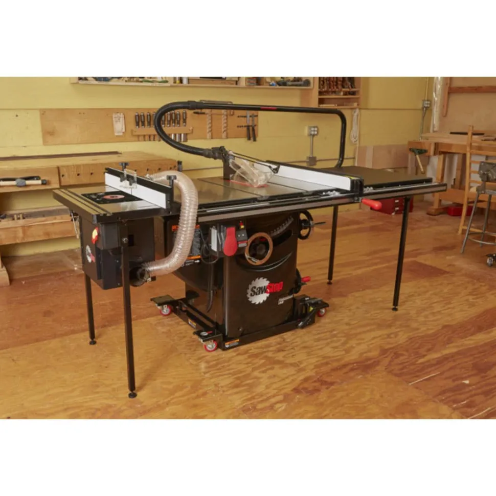 SawStop Table Saws SawStop 27" In-Line Cast Router Table Assembly for PCS Table Saws RT-TGP RT-TGP