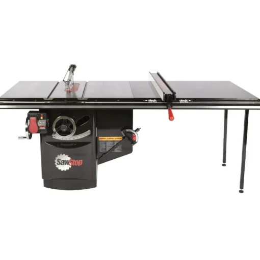 SawStop Table Saws SawStop 7.5 HP 3 PH 230V Industrial Cabinet Saw 52" T-Glide Fence ICS73230-52 ICS73230-52