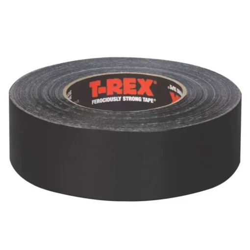Shurtape T-Rex PC 745 Super-Tough Premium Cloth Tape 17 Mil 2" x 180' Black 105654