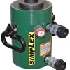Simplex 100 Ton Center Hole Double Acting 10" Stroke Cylinder. RCD10010A