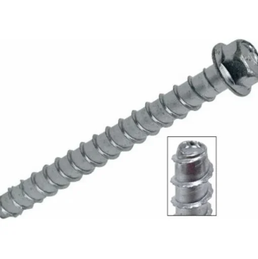 Simpson 1/2'' x 13" Strong-Tie Titen HD Self-Threading Screw Anchors (5 Pack) THD501300H