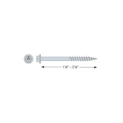 Simpson Strong Tie SD #9 x 1-1/2" Connector Screw 10 ct. SD9112R100