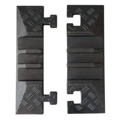 Southwire ShockShield 3 Channel End Cap Cable Protection System (2-Caps) 31208-1