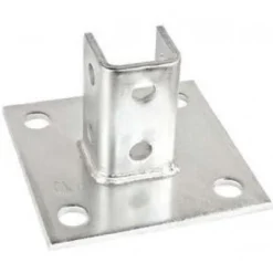 Southwire Tools & Equipment 4 Hole Single Chan Post Base 45D Pack of 5 SFP13