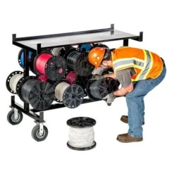 Southwire Wire Wagon 14 Spool Conduit & Wire Cart with Worktop WW-510