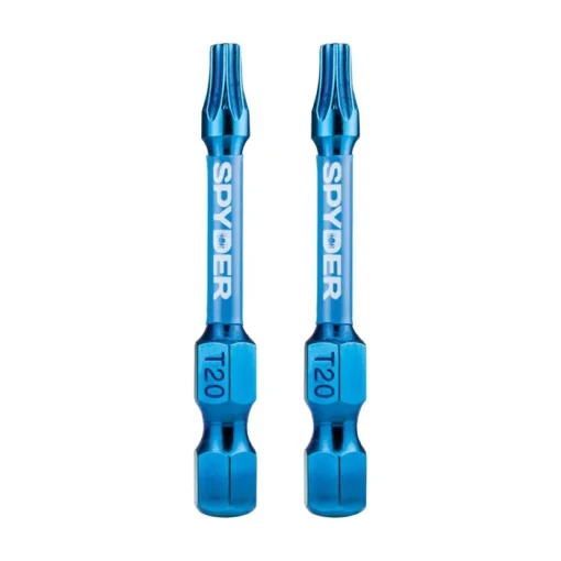 Spyder 2" T20 Impact Driver Bit (2-Pack) 19053