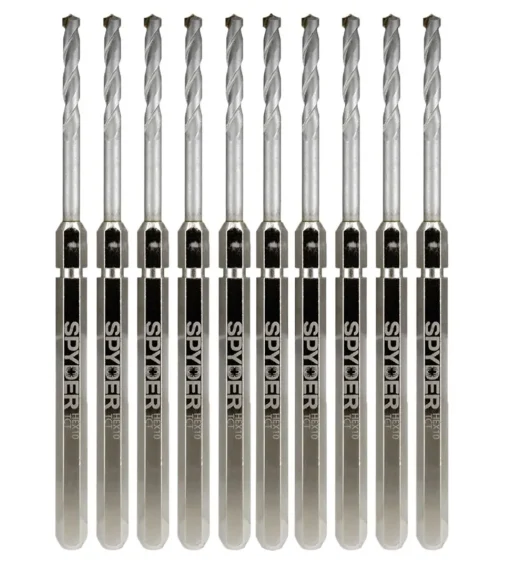 Spyder Hex10 1/2" TCT Quick Change Hole Saw Arbor Pilot Bit (10-Pack) 600646-10