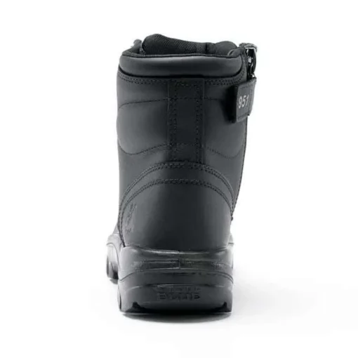 Steel Blue Work Boots Argyle Zip Men's Boots Safety Toe - Black 312951-BLK