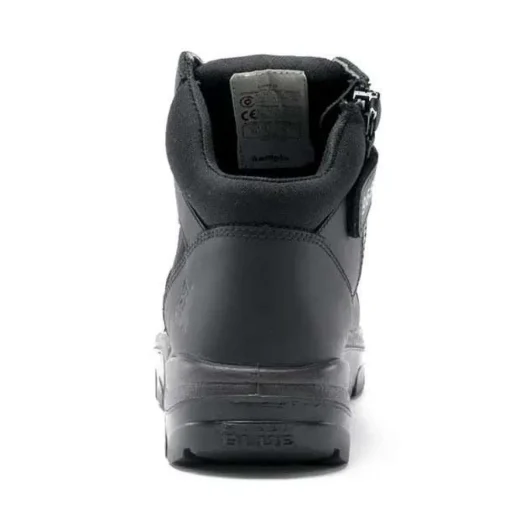 Steel Blue Work Boots Parkes Zip Hiker Style Safety Boots Safety Toe - Black 812968M-BLK