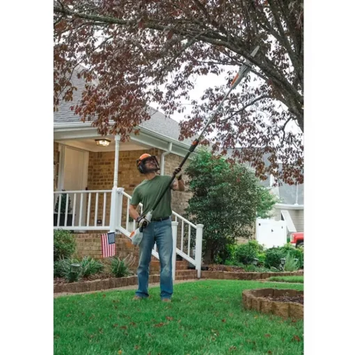 STIHL 10 in. 36 V Battery Pole Pruner Tool Only w/ AK 20 battery and AL 101 charger HTA 50 10