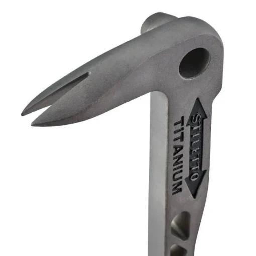 Stiletto 11-1/2" Titanium Clawbar TICLW-12