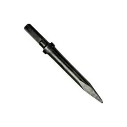 Tamco 13/16" x 12" .680 Round Shank Oval Retainer Moil Point Chipping Hammer Chisel 1411-012