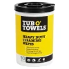 Tub-O Towels 90 Towel Canister Heavy Duty Cleansing Wipes TW90